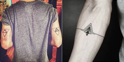 tatuaje minimalista pecho hombre|40+ Ideas de tatuajes minimalistas que demuestran que menos。